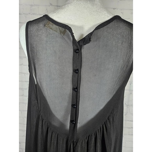 Alter'd State Womens Black Baby Doll Dress Lace‎ Embellished Size Medium NWT - Picture 9 of 11